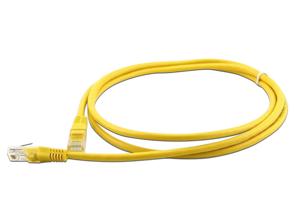Cable de red UTP de parcheo Panduit, Cat6, RJ-45 Macho / RJ-45 Macho, 2m. Color Amarillo.