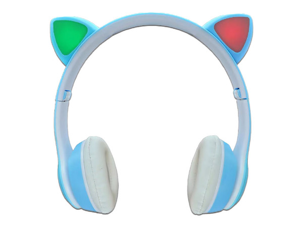 Audifonos de Diadema Highlink Cat, Bluetooth. Color Azul