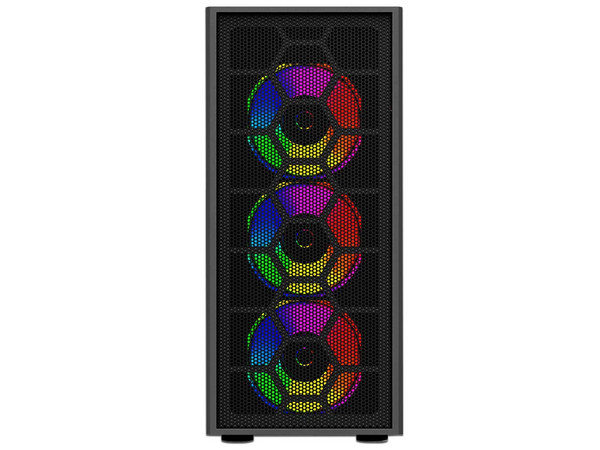 Gabinete Balam Rush Dragonfly Mesh, ATX, (no incluye fuente de poder). Color Negro. - imagen 3