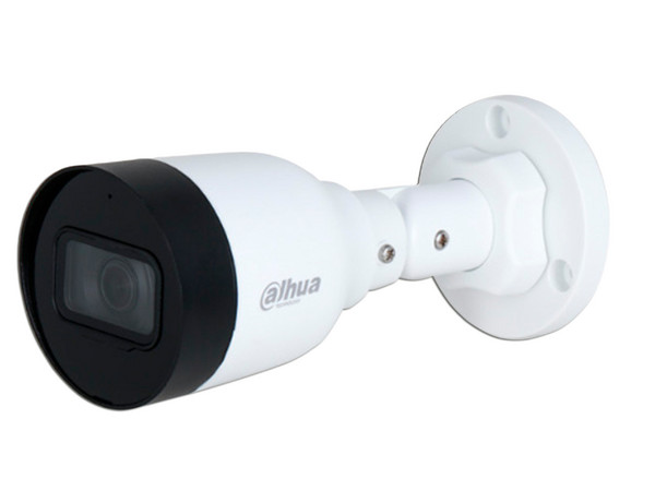 Cámara de Vigilancia IP Tipo Bala Dahua DH-IPC-HFW1230S1-A-S5 de 2MP (1920 x 1080), IR Hasta 30m, Lente de 2.8mm, Micrófono Integrado, Color Blanco. - imagen 2