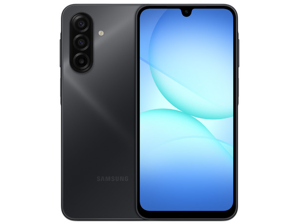 Smartphone Samsung Galaxy A17 LTE:Procesador Octa Core (2.4 GHz + 2.0 GHz), Memoria RAM de 4GB, Almacenamiento de 128GB, Pantalla LED Multi Touch de 6.7" HD+, Bluetooth 5.3, Wi-Fi, Cámara principal de 50MP, Android 15. Color Negro.