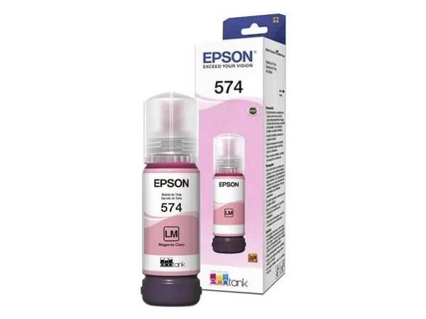 Botella de Tinta Magenta Claro Epson T574, Modelo: T574620-AL. - imagen 2