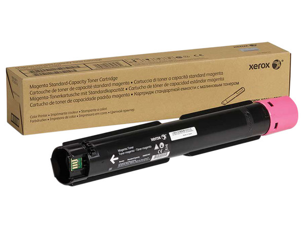 Cartucho de tóner Xerox, Magenta, Modelo: 106R03747