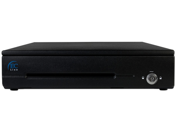 Cajón para Dinero EC Line EC-CD-50M, Capacidad para 4 Billetes y 8 Separadores para Monedas, RJ-11. - imagen 2