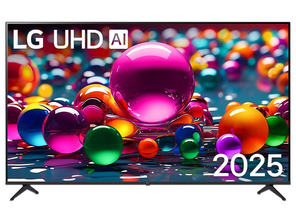 Televisión LG UHD AI UA75 LED Smart TV de 75", Resolución 3840 x 2160 (Ultra HD 4K), Color Negro.