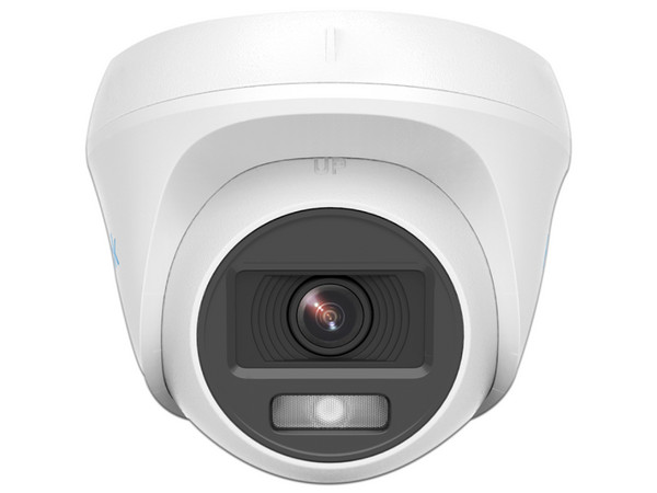 Cámara de Vigilancia tipo Domo HiLook ColorVu Turret de 2MP (1920 x 1080p), Luz blanca hasta 20m, IP66. Color Blanco. - imagen 2