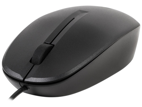 Mouse Óptico Alámbrico HP 125, USB, Ambidiestro, Color Negro. - imagen 3