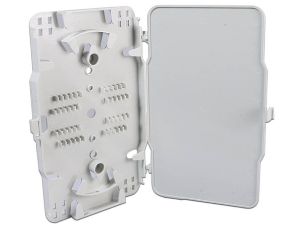 Charola de Empalme Enson ENS-FOSPLICEBOX, Para Distribución de Fibra Óptica, Color Blanco.