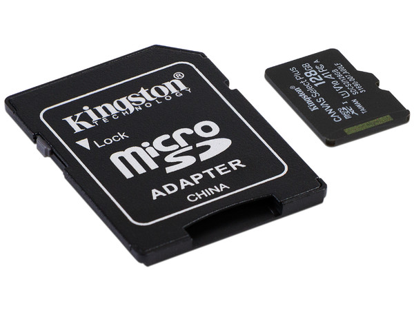 Memoria Kingston Canvas Select Plus MicroSDXC UHS-I U1 de 128 GB, Clase 10. - imagen 2