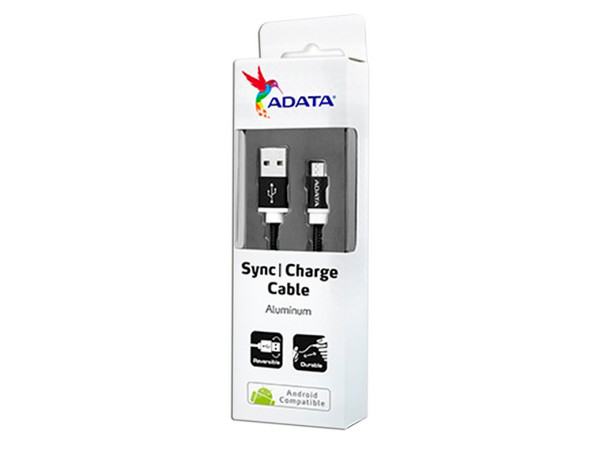 Cable ADATA USB 2.0 macho/MicroUSB macho de 1m. Color Negro. - imagen 3