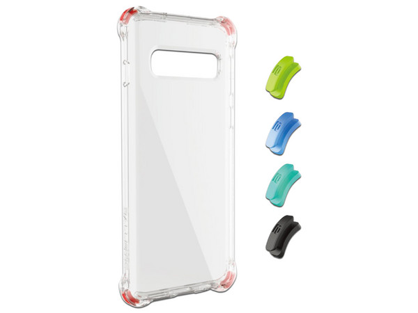 Funda BALLISTIC Jewel para Samsung Galaxy S10, con 4 juegos de esquinas.