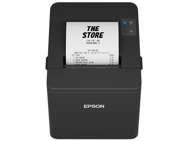 Impresora Térmica de Recibos para Punto de Venta Epson TM-T20IV-SP USB/Serial. Color Negro.