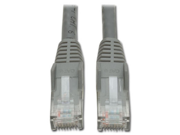 Cable de red Tripplite, Cat6, RJ-45 Macho / RJ-45 Macho, 2.13m, gris