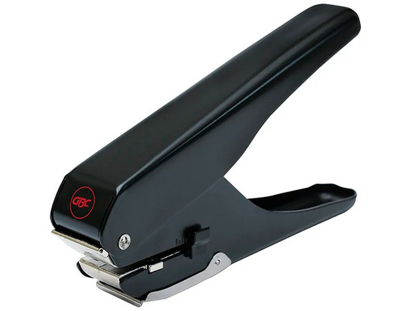 Perforadora Manual, GBC, para Gafetes, Tipo Pinza.