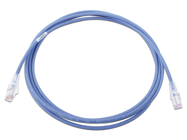 Cable de Red Siemon MC6-10-06B, Cat6 UTP, 3m, Color Azul, Bulk. - imagen 2