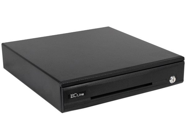 Cajón para Dinero EC Line EC-CD-100M-II-G, Capacidad para 5 Billetes y 7 Separadores para Monedas, RJ-11.