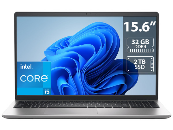 Laptop DELL Inspiron 3530:Procesador Intel Core i5 1334U (hasta 4,60 GHz),Memoria de 32GB SSD de 2TB,Pantalla de 15.6" LED,Video Iris Xe Graphics,S.O. Windows 11 Home (64 Bits).