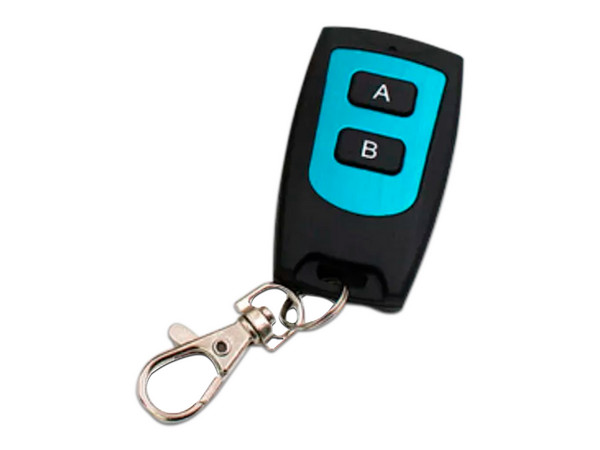 Control Remoto Axceze AX-RM20, 2 Botones, Compatible con  AX-REC20, Color Negro.