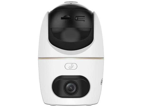 Cámara IP PT Dahua DH-HPT1339DD-STW-3E2-IL de 3MP con Doble lente 2K, IR hasta 30m, Botón de llamada, Alarma de luz y sonido, Bluetooth y Wi-Fi 6. - imagen 2