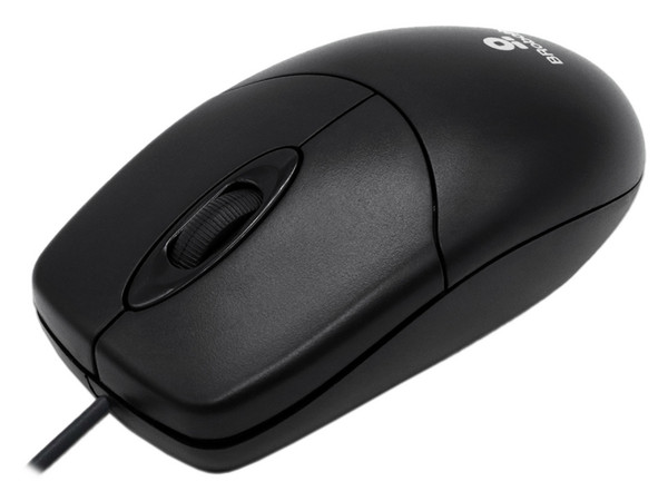 Mouse óptico Brobotix 497202, USB, Color Negro. - imagen 3