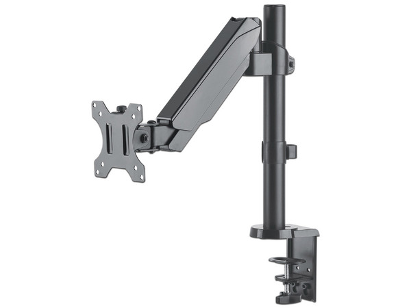 Soporte universal con resorte de gas Manhattan 461573 para monitor de 17 a 32".