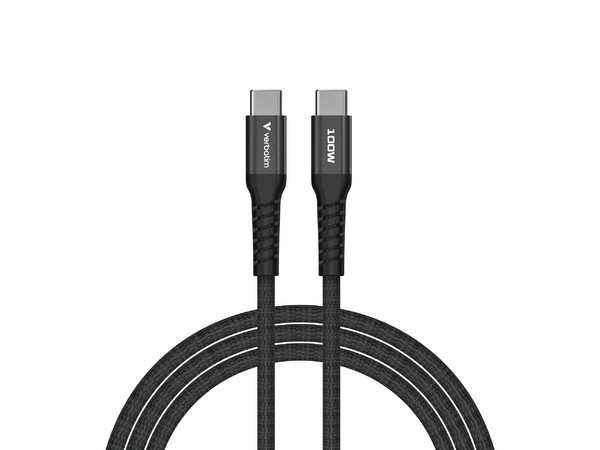 Cable Magnético, Verbatim, 100W Compacto 12cm, Color Negro. - imagen 2