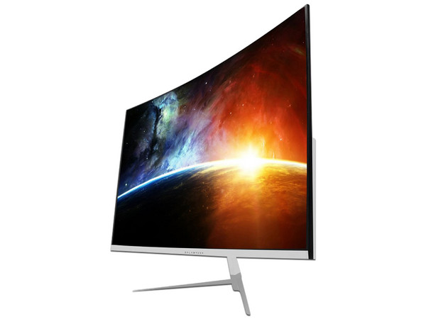 Monitor Gamer Curvo Balam Rush Ultra Earth MTX27C de 27", Resolución 1920 x 1080 (Full HD 1080p), Low Blue Light,  Flicker Free, FreeSync, 1 ms, 165Hz, Color Blanco. - imagen 2