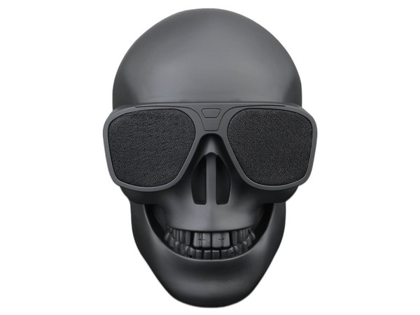 Bocina MYBAT Skull Jamz, Inalámbrica, Bluetooth, Universal, Color Negra. - imagen 2