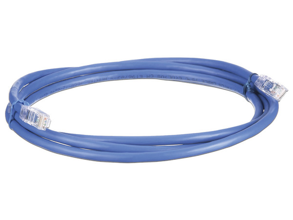 Cable de parcheo Panduit UTP6AX7BU, Cat6a, Calibre 24 AWG, 2m. Color Amarillo