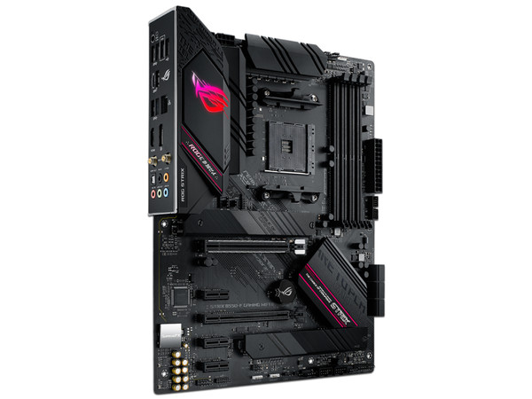 T. Madre ASUS ROG STRIX B550-F GAMING WI-FI II, Chipset AMD B550, Soporta: AMD Ryzen 3ra, 4ta y 5ta Generación, Socket AM4,Memoria: DDR4 4600/3866/2133 MHz, 128GB Máx,Integrado: Audio HD, Red, WiFi 6E, USB 3.1,SATA 3.0,  M.2,ATX, Ptos: 2xPCIEx1 - imagen 2