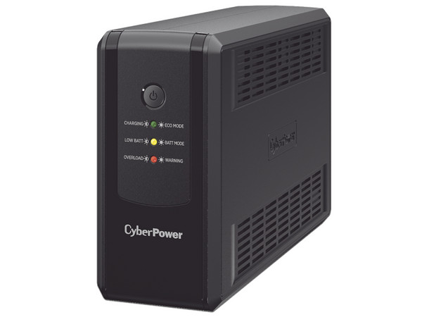 UPS CyberPower UT-750GUde 750VA/375W, Topología Línea Interactiva, Entrada 120 Vca NEMA 5-15P, 8 Salidas NEMA 5-15R, Puerto USB, Con Regulador de Voltaje (AVR).