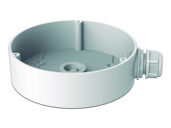 Caja de Conexión Hikvision DS-1280ZJ-DM45 para Domos TurboHD 4K. Color Blanco