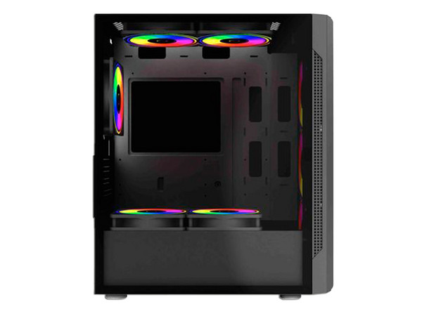 Gabinete Balam Rush Dragonfly, ATX, (sin fuente de poder), Color Negro. - imagen 3