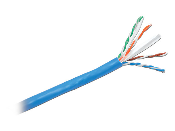 Bobina de Cable Panduit Cat6 (UTP) caja con 305 m, 24 AWG. Color azul. - imagen 2