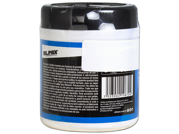 Toallas húmedas limpiadoras Silimex, para uso exclusivamente externo, 30pzs. - imagen 3