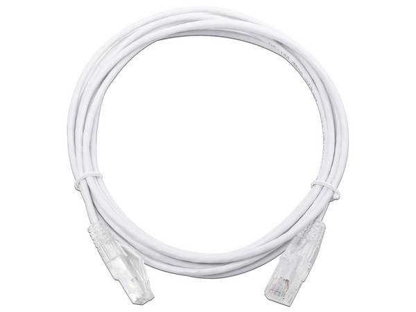 Cable de Red LinkedPro, Cat6, UTP (M-M), 28 AWG, 3m. Color Blanco.