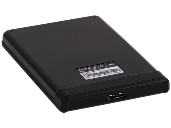 Disco Duro Portátil ADATA SLIM HV620S de 1TB, USB 3.1. Color Negro. - imagen 2
