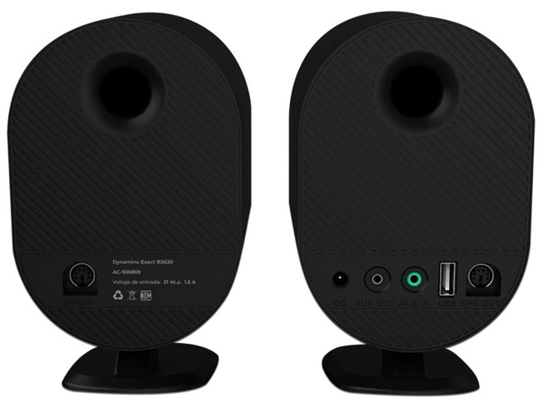 Bocinas Acteck DYNAMIC EXACT BS630, 2.0, Inalámbrico, AUX, USB, Color Negro. - imagen 3