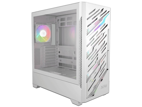 Gabinete XPG STARKER AIR BTF, Mid-Tower, ATX, (No Incluye Fuente de Poder), Color Blanco.