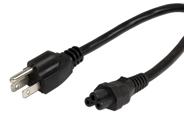Cable de Corriente Manhattan para Laptop (Triple)  de 1.8m                    