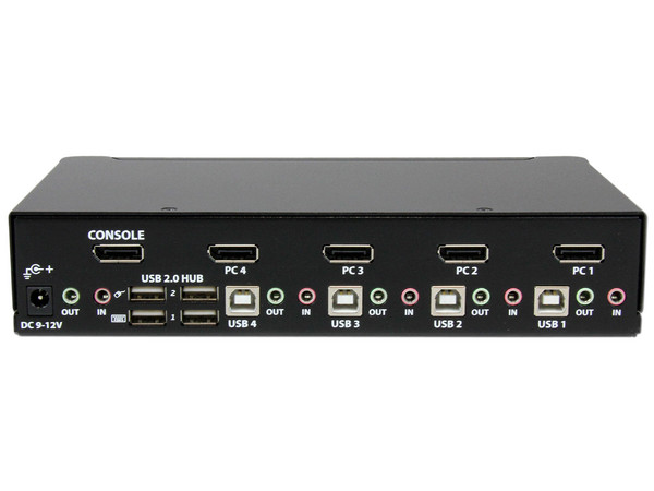 Conmutador Switch KVM StarTech de 4 puertos de video DisplayPort. - imagen 2