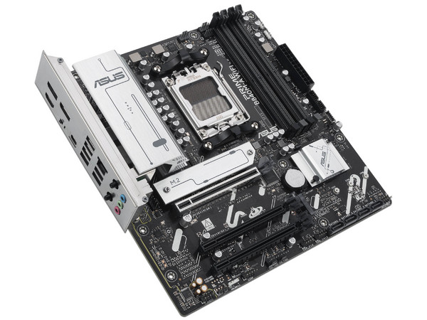 T. Madre ASUS PRIME B840M-A WIFI, Chipset AMD B840, Soporta: Procesadores AMD Serie 9000, 8000 y 7000, Socket AM5, Memoria: DDR5 7600/5600/4800MHz, 256GB Max,Integrado: Wi-Fi, USB, M.2, Micro-ATX, Ptos: 1xPCIE4.0x16. - imagen 3