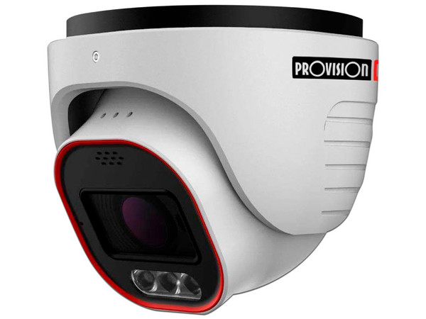 Cámara de Vigilancia tipo Domo Provision ISR DI-340AD-MVF de 4MP (2592 x 1520), IR hasta 40m, IP66.