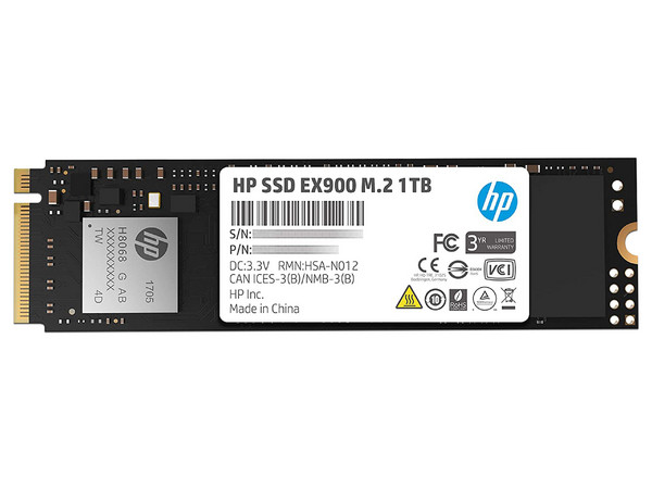 Unidad de Estado Sólido HP EX900 de 1TB, M.2 NVMe PCIe 3.0.