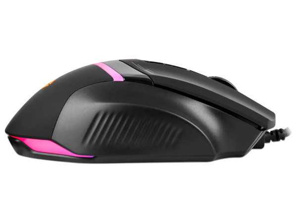 Mouse Óptico Gamer Perfect Choice Trapper Extreme, hasta 7200 dpi, 8 botones. Color Negro. - imagen 3