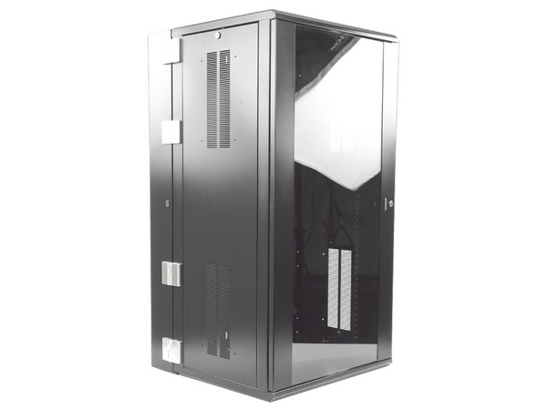 Gabinete Panduit PanZone de Montaje en Pared, de 19", Puerta con Ventana de Seguridad, 26 UR, 635mm de Profundidad, Color Negro. - imagen 3