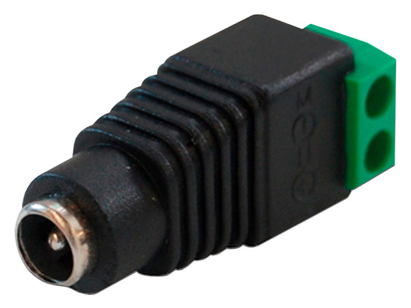 Conector de Corriente Hembra Enson ENS-FC01 Tipo Jack 3.5mm Para Cámaras CCTV, Con Bloque Polarizado. - imagen 2