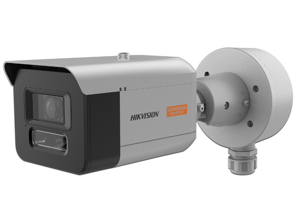 Cámara de Vigilancia Tipo Bala HIKVISION DS-2XC3T46G0H-LISU(PA) de 4MP, Lente 2.8mm (2688 x 1520), IR de hasta 40m, IP68. Color Blanco.