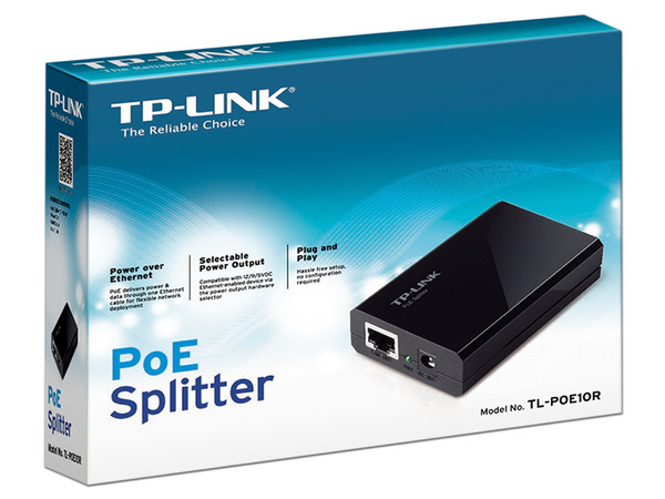 Splitter PoE Tp-LinK TL-POE10R, une la señal de datos de un switch junto con la energía de un adaptador de corriente para ofrecer una salida PoE.  - imagen 2