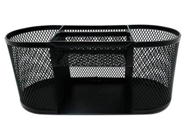 Organizador de malla metálica Nextep con 5 secciones. Paquete con 2 piezas.